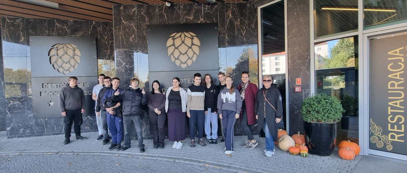 Wycieczka dydaktyczna klasy I h- pracownik obsługi hotelowej.