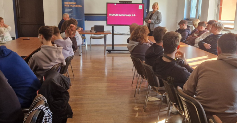 Wizyta przedstawicieli firmy Tauron Dystrybucja S.A.