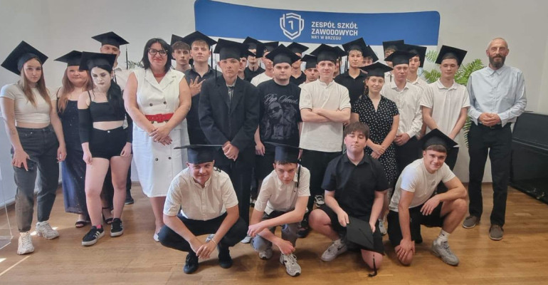 Uroczyste zakończenie nauki klas Szkoły Branżowej I stopnia 🎓