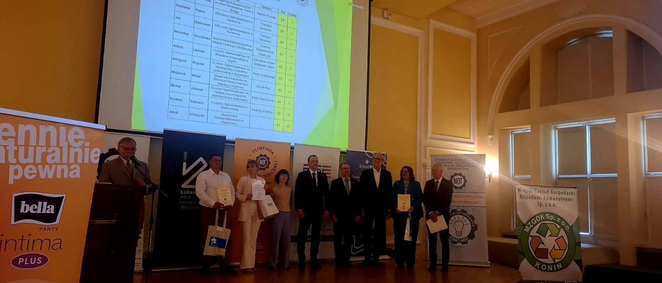 I miejsce w 52 Olimpiadzie Wiedzy Technicznej - Inżynieria w Elektroenergetyce